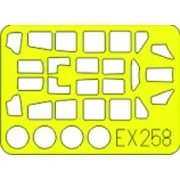 A6M5 Zero für Tamiya Bausatz, 1/48 - Eduard Accessories EX258