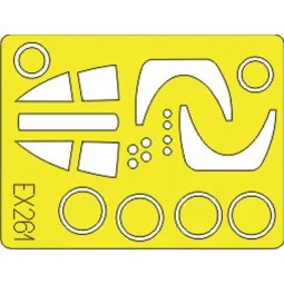 F-105D Thunderchief für Hobby Boss Bausatz, 1/48 - Eduard Accessori...