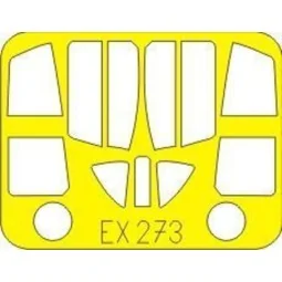 TA-4 Hasegawa - Eduard Accessories EX273