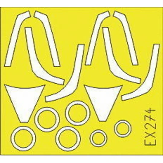 F-16CN Block 30/32 Tamiya, 1/48 - Eduard Accessories EX274 F-16CN Block 30/32 Tamiya, 1/48 - Eduard Accessories EX274
