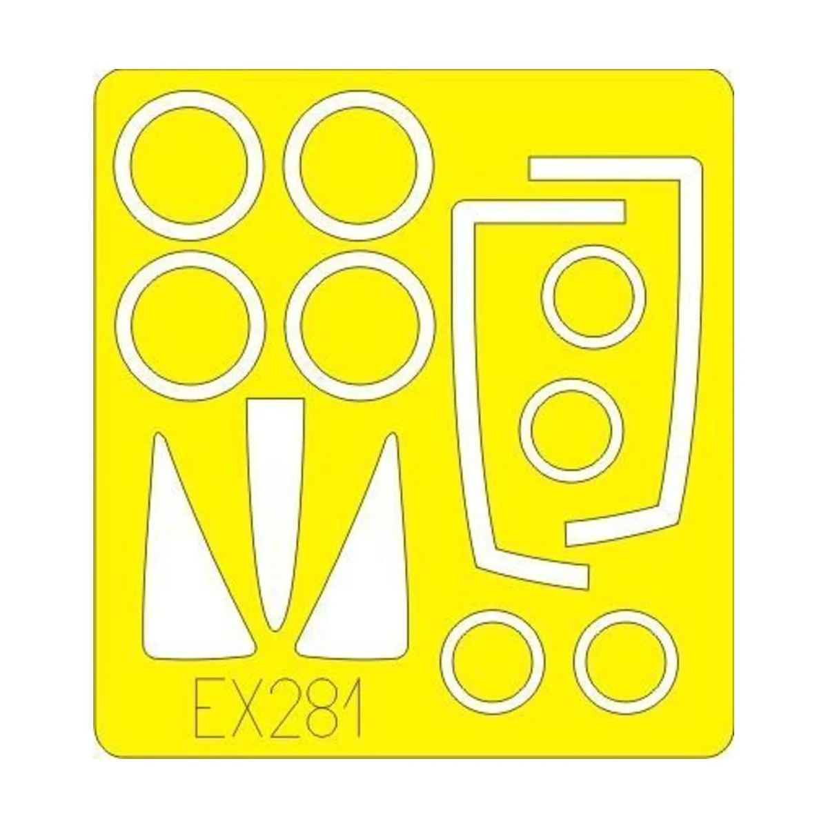 F-100C (TRU), 1/48 - Eduard Accessories EX281