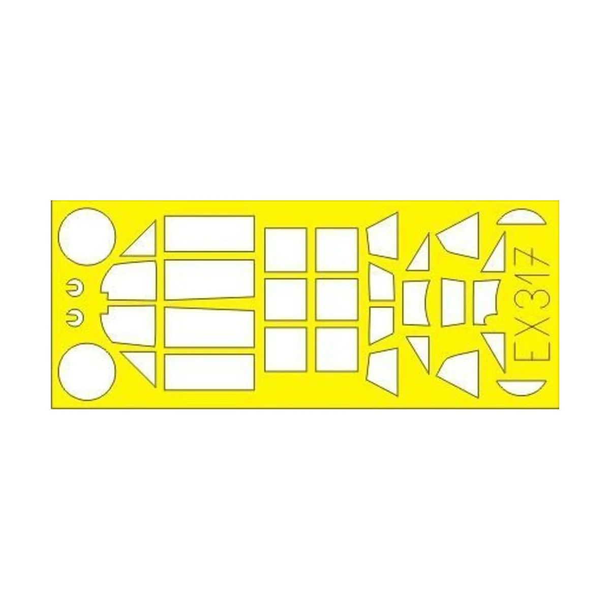 Bf 109E for Airfix, 1/48 - Eduard Accessories EX317