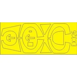 Mirage 2000B/D/N for Kinetic - Eduard Accessories EX325