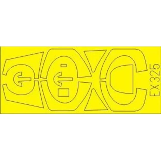 Mirage 2000B/D/N for Kinetic, 1/48 - Eduard Accessories EX325 Mirage 2000B/D/N for Kinetic, 1/48 - Eduard Accessories EX325