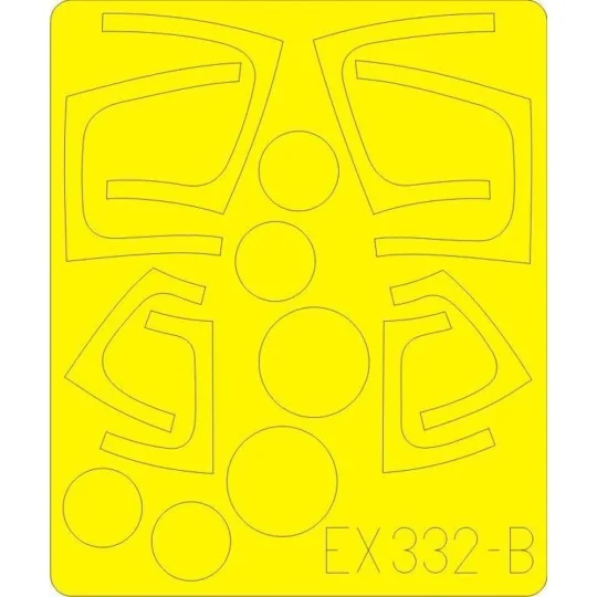 S-3 for Italeri, 1/48 - Eduard Accessories EX332 S-3 for Italeri, 1/48 - Eduard Accessories EX332