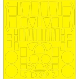 P-61 for Great Wall Hobby - Eduard Accessories EX349