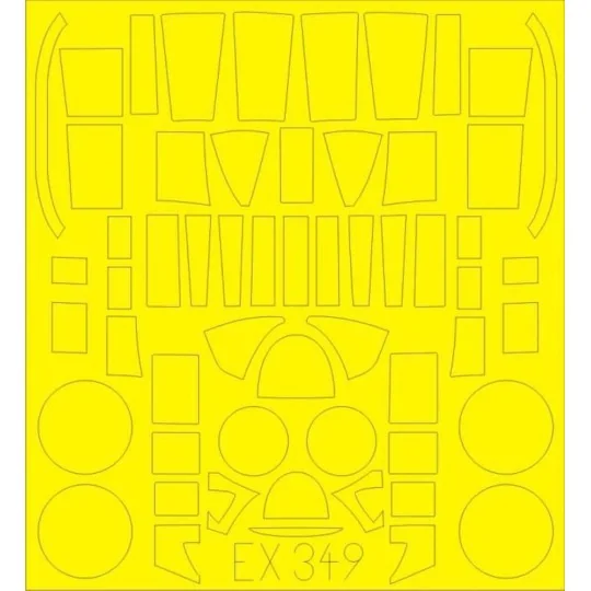 P-61 for Great Wall Hobby - Eduard Accessories EX349