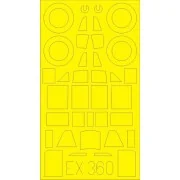II-2m3 for Tamiya, 1/48 - Eduard Accessories EX360 II-2m3 for Tamiya, 1/48 - Eduard Accessories EX360
