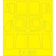 Lynx HMA.8 for Airfix, 1/48 - Eduard Accessories EX366