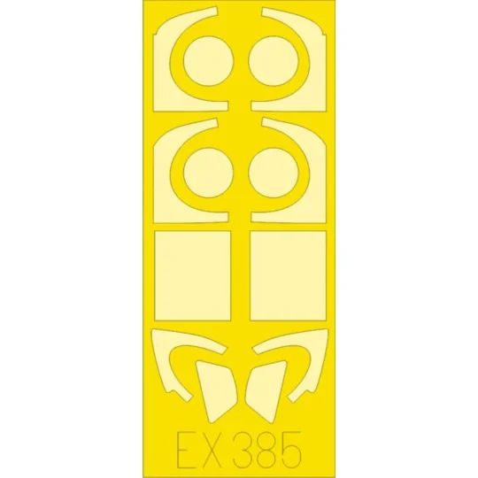 Yak-3 for Zvezda, 1/48 - Eduard Accessories EX385