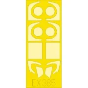 Yak-3 for Zvezda, 1/48 - Eduard Accessories EX385