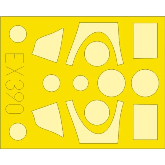 Spitfire PR.XIX for Airfix, 1/48 - Eduard Accessories EX390 Spitfire PR.XIX for Airfix, 1/48 - Eduard Accessories EX390