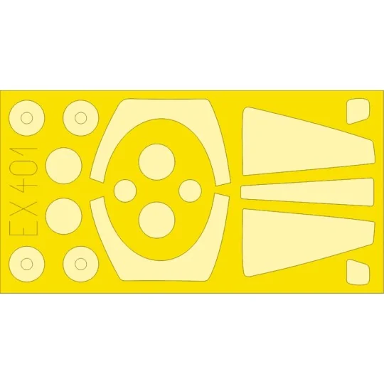 Jaguar GR.1/GR.3 for Kitty Hawk, 1/48 - Eduard Accessories EX401