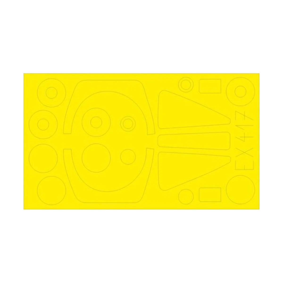 Mirage F.1CT/CR for Kitty Hawk, 1/48 - Eduard Accessories EX417