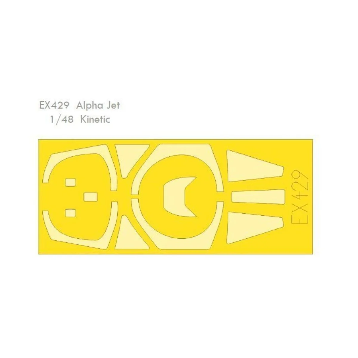 Alpha Jet 1/48 for Kinetic - Eduard Accessories EX429