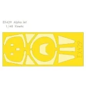 Alpha Jet 1/48 for Kinetic, 1/48 - Eduard Accessories EX429 Alpha Jet 1/48 for Kinetic, 1/48 - Eduard Accessories EX429