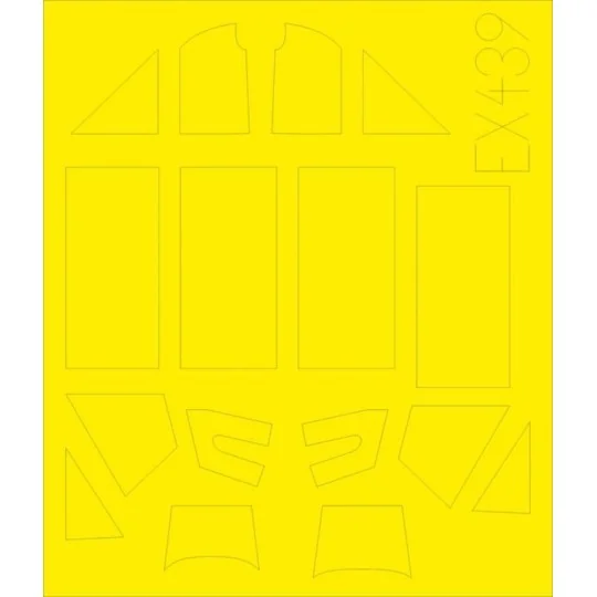 Bf 109E-1 /E-3 for Eduard, 1/48 - Eduard Accessories EX439 Bf 109E-1 /E-3 for Eduard, 1/48 - Eduard Accessories EX439