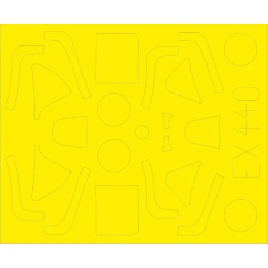 Spitfire Mk.V 1/48 for Airfix, 1/48 - Eduard Accessories EX440 Spitfire Mk.V 1/48 for Airfix, 1/48 - Eduard Accessories EX440