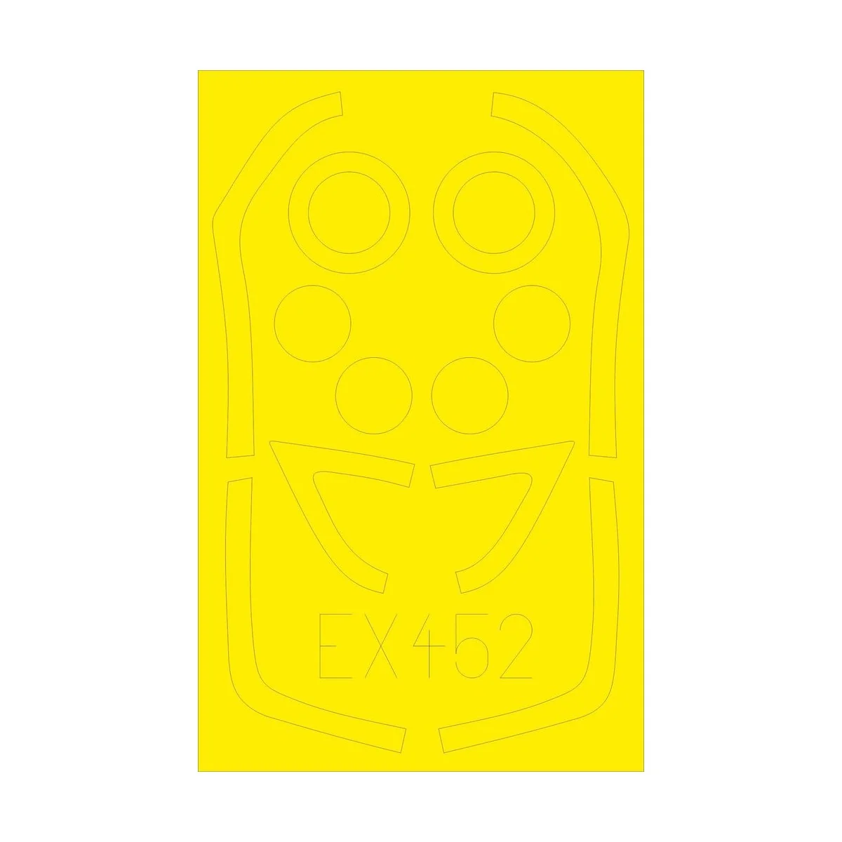 Gnat T.1 for Airfix, 1/48 - Eduard Accessories EX452