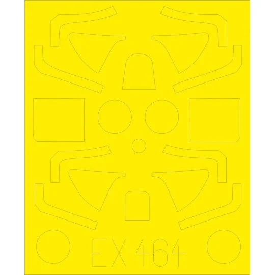 Spitfire Mk.I for Airfix, 1/48 - Eduard Accessories EX464 Spitfire Mk.I for Airfix, 1/48 - Eduard Accessories EX464