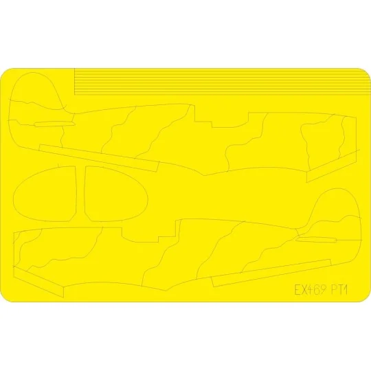 Spitfire camo scheme A for Eduard, 1/48 - Eduard Accessories EX469 Spitfire camo scheme A for Eduard, 1/48 - Eduard Accessories EX469