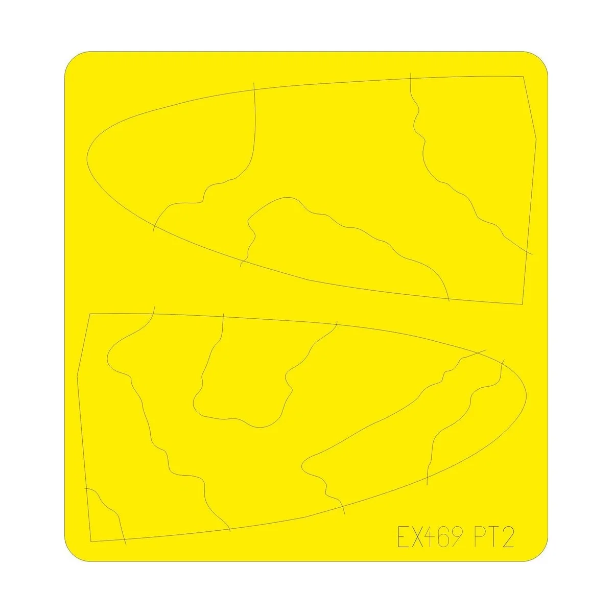 Spitfire camo scheme A for Eduard - Eduard Accessories EX469