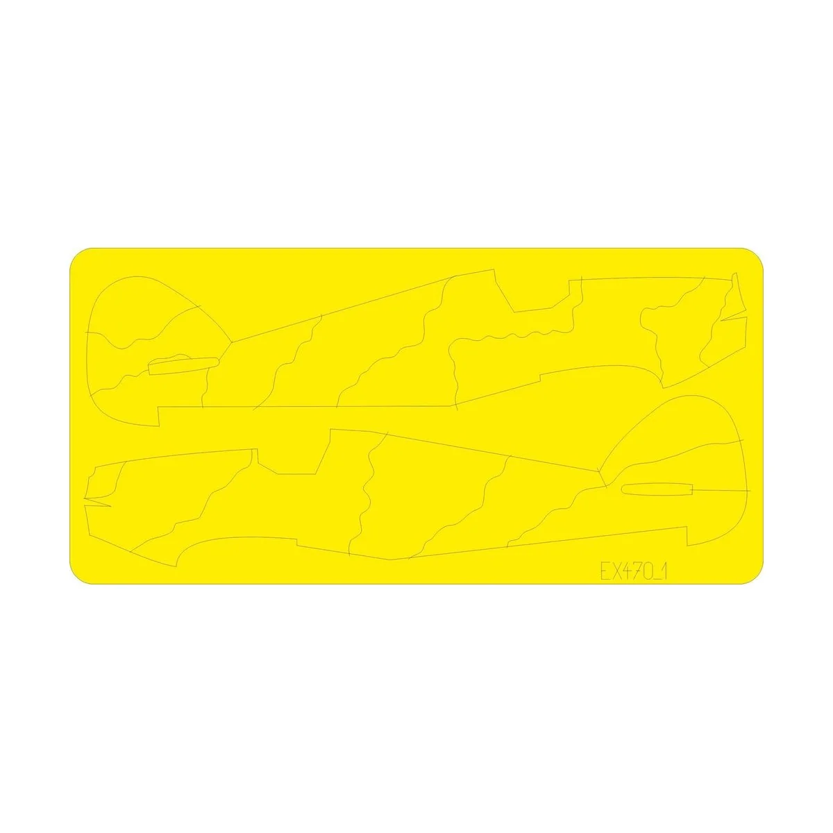 Hurricane camo scheme A for Airfix, 1/48 - Eduard Accessories EX470