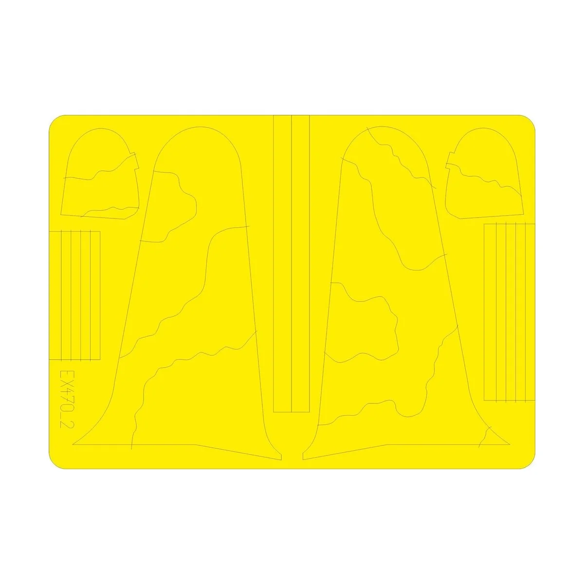 Hurricane camo scheme A for Airfix - Eduard Accessories EX470