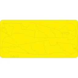 Hurricane camo scheme B for Airfix, 1/48 - Eduard Accessories EX473