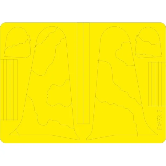 Hurricane camo scheme B for Airfix, 1/48 - Eduard Accessories EX473 Hurricane camo scheme B for Airfix, 1/48 - Eduard Accessories EX473