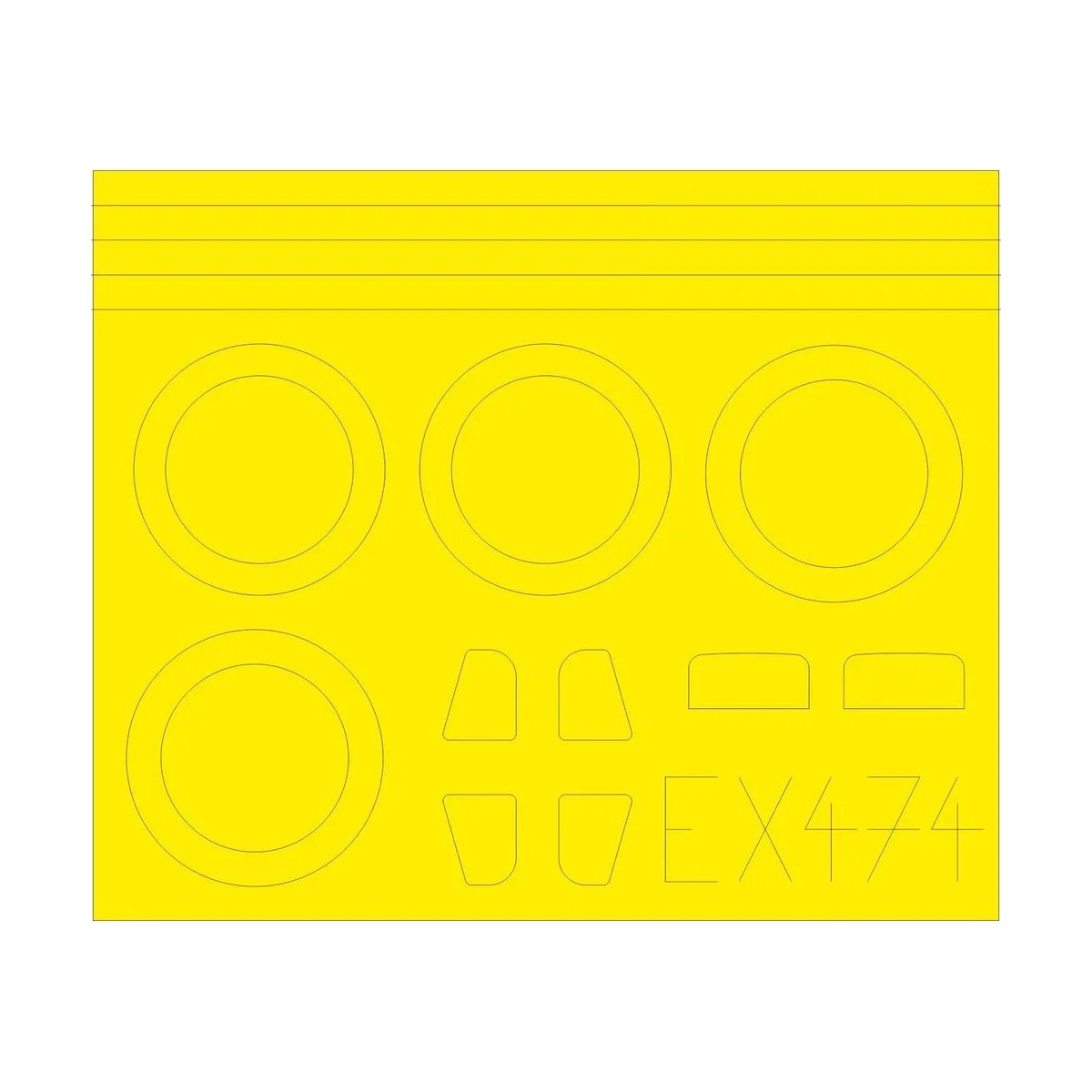 SPAD XIII for Eduard, 1/48 - Eduard Accessories EX474