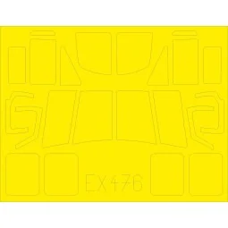 UH-1Y for Kitty Hawk, 1/48 - Eduard Accessories EX476