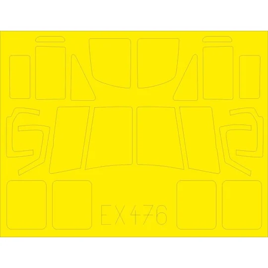 UH-1Y for Kitty Hawk, 1/48 - Eduard Accessories EX476