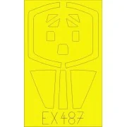 Mirage III E for Kinetic, 1/48 - Eduard Accessories EX487 Mirage III E for Kinetic, 1/48 - Eduard Accessories EX487