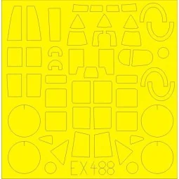 Pe-2 for Zvezda, 1/48 - Eduard Accessories EX488