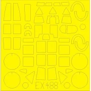 Pe-2 for Zvezda, 1/48 - Eduard Accessories EX488 Pe-2 for Zvezda, 1/48 - Eduard Accessories EX488