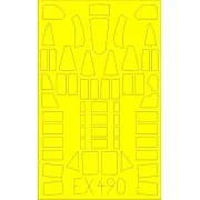 Defiant Mk.I for Airfix, 1/48 - Eduard Accessories EX490