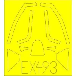 Spitfire Mk,XVI Bubbletop weekend f.Edua - Eduard Accessories EX493