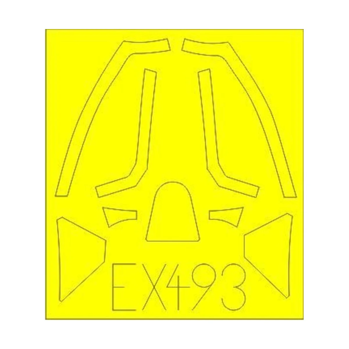 Spitfire Mk,XVI Bubbletop weekend f.Edua - Eduard Accessories EX493