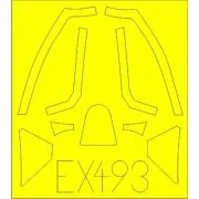 Spitfire Mk,XVI Bubbletop weekend f.Edua - Eduard Accessories EX493