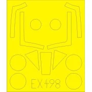Meteor F.8 for Airfix, 1/48 - Eduard Accessories EX498 Meteor F.8 for Airfix, 1/48 - Eduard Accessories EX498
