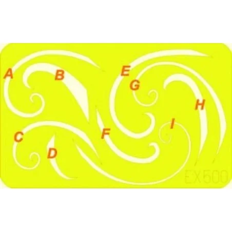 Spinner Spiralen, 1/48 - Eduard Accessories EX500