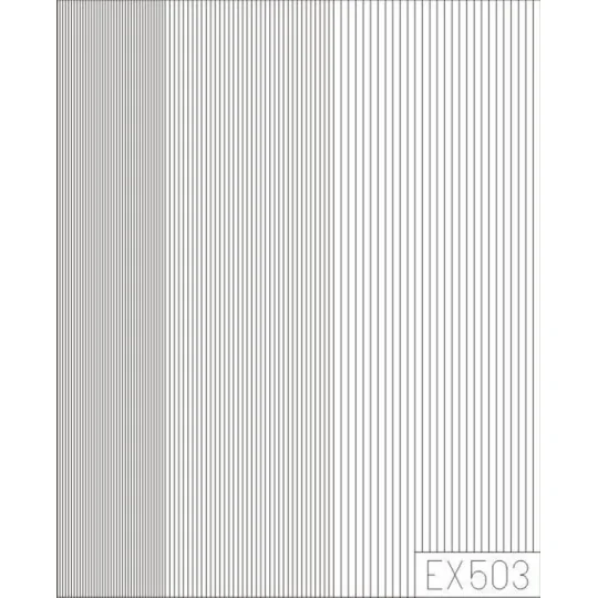 Maskierstreifen 0,5mm/0,8mm/1,3mm - Eduard Accessories EX503