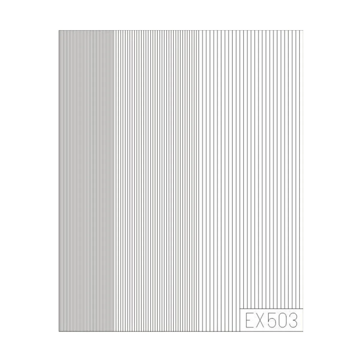 Maskierstreifen 0, 5mm/0, 8mm/1, 3mm, 1/48 - Eduard Accessories EX503