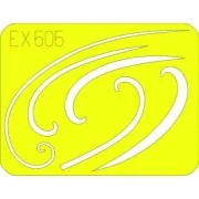 Spinner spirals Fw 190A/F, 1/48 - Eduard Accessories EX505