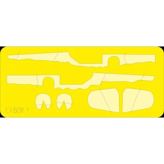 Bf 109G camo scheme-Mtt for Eduard, 1/48 - Eduard Accessories EX509