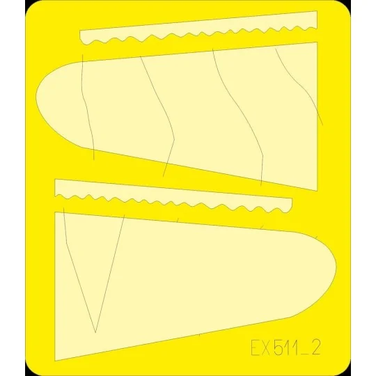 Bf 109G camo scheme-WNF for Eduard, 1/48 - Eduard Accessories EX511