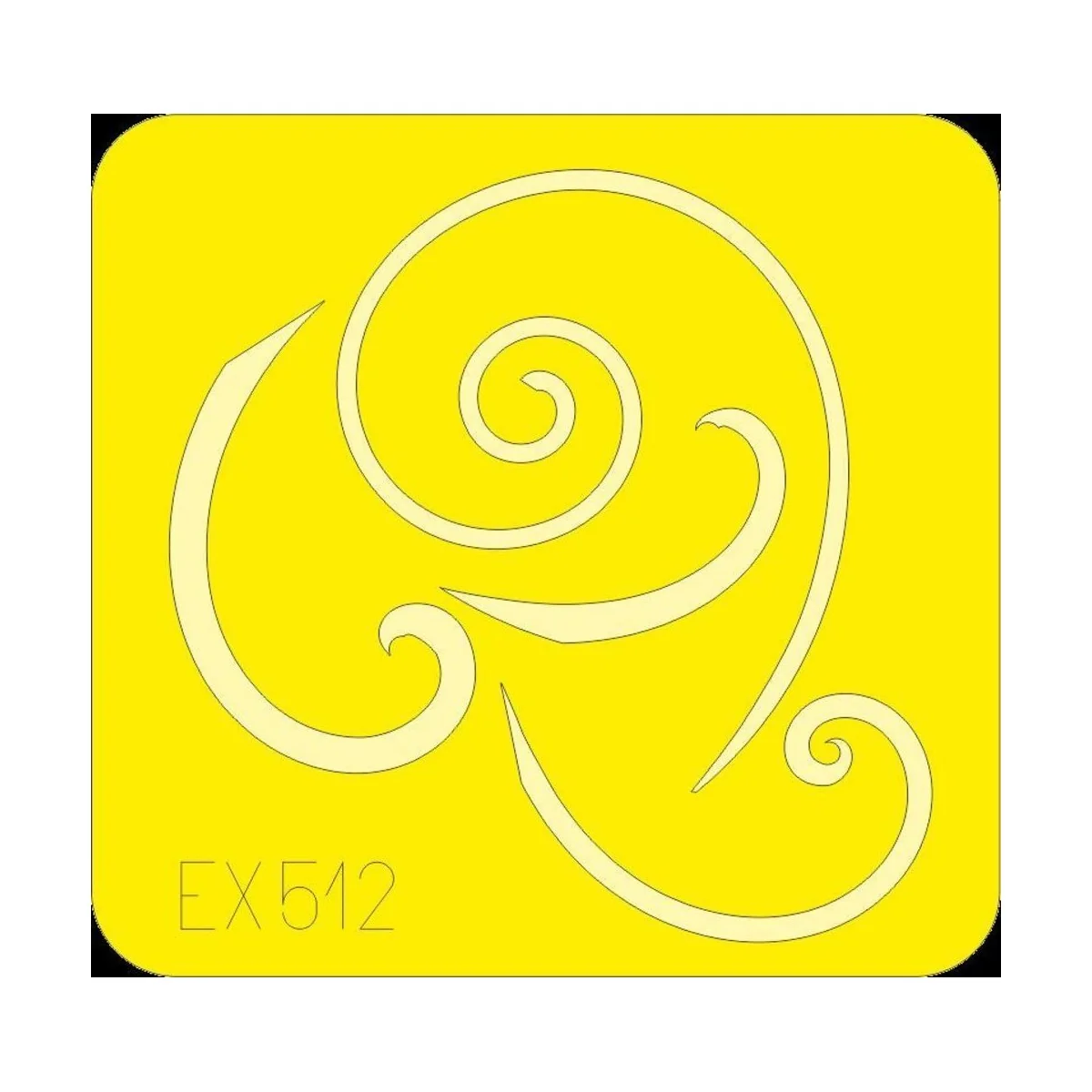 Bf 109G spinner spirals for Eduard - Eduard Accessories EX512