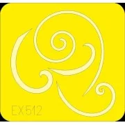 Bf 109G spinner spirals for Eduard, 1/48 - Eduard Accessories EX512 Bf 109G spinner spirals for Eduard, 1/48 - Eduard Accessories EX512