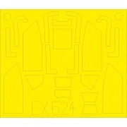 Bf 109G-6 Erla canopy for Eduard, 1/48 - Eduard Accessories EX524